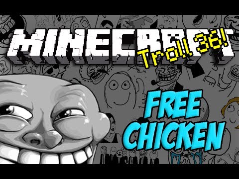 Minecraft: Trolling! Episode 36 - Free KFC + Rage Quit