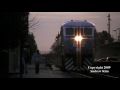 Sounder and Amtrak Trains on November 27, 2009