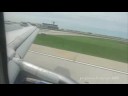 Landing Chicago O'Hare Airport Aerial View