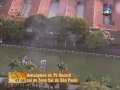 Helicoptero da TV Record Cai em São Paulo - Helicopter of Brazilian TV station falls live