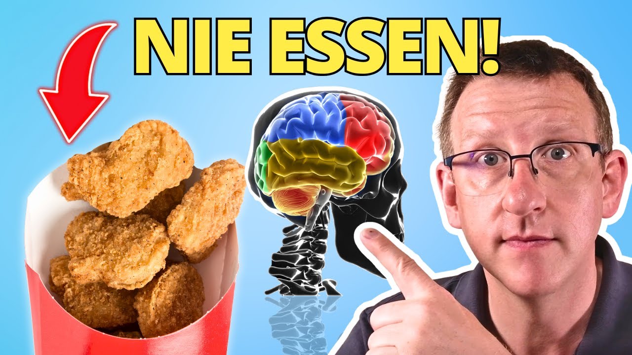 Die 10 SCHÄDLICHSTEN Lebensmittel die Dein GEHIRN zerstören!
