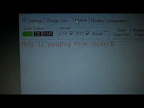 how to use x-ctu range test