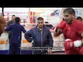 A bridge to peace at the boxing hall
