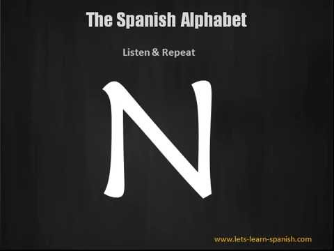 Learn The Spanish Alphabet