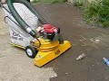 Industrial Vacuum cleans litter and garbage Elgee Mfg.mov