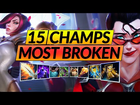 15 BROKEN CHAMPIONS with the NEW Mythic Items in Patch 10.23 - MAIN These Picks - LoL Guide