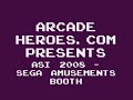 video footage of sega amusement's relatively small booth at asi 2008 in las vegas, march 28th 2008. sega brought only two video games to the show, racetv and primeval hunt, the rest was redemption of some kind. primeval hunt was fun although the gun is somewhat heavy, racetv is ok it is a little like f-zero but a bit easier. visit arcadeheroes.com for constant news updates on the arcade industry.