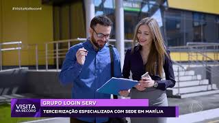 Visita na Record - Grupo Login Serv: Carolina Tomazela (2° Bloco - 03/03/2024)