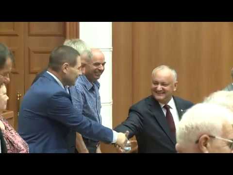 President of the country had a working meeting with members of the Confederal Committee of the National Confederation of Trade Unions of Moldova