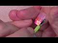 EASY Summer Neon Brushstrokes Nail Art