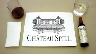 YouTube: Château Spill rode wijn vlek verwijderaar