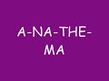 panic/anathema