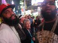 MILL MILLIONZ & TONE TRUMP EXCLUSIVE FREESTYLE IN TIMESQUARE