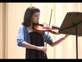 Kassia Filkins at the viola plays Minuet by Beethoven