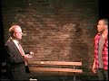A One-Act Play by John Watts, presented at the Ingenious Festival at Manhattan Theatre Source 2010. Part one of this play is captioned. A young Puerto Rican man and an older white businessman confront each other in a park. Each has a clearly defined stereotypical vision of the other. Through conversation they find references to childhood upon which they attempt to find common ground. This only brings a more dramatic potentially violent confrontation and a disastrous ending that leaves the audience deciding the outcome for themselves.