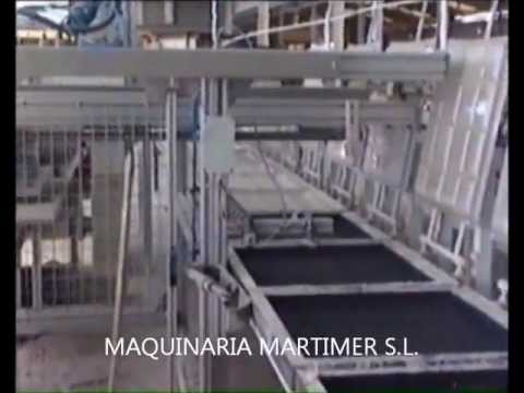 maquina de yeso - Maquina completa para la fabricación de placas de escayola desmontable de cualquier medida.