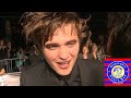 Robert Pattinson at the Twilight Premier by Muellers Shave Bar