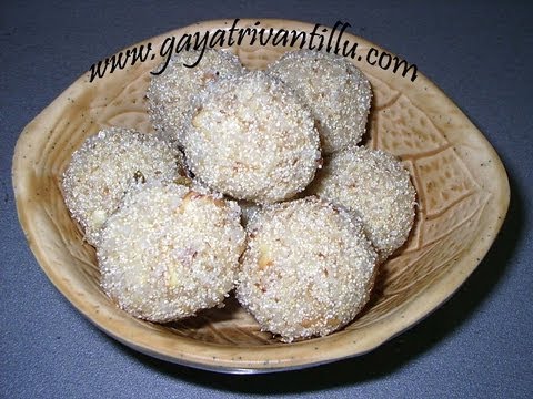 Rawa Laddoo