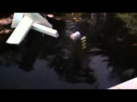 how to sink in a swimming pool