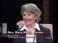 Rev. Mary Moore Gaines from St. James Episcopal
