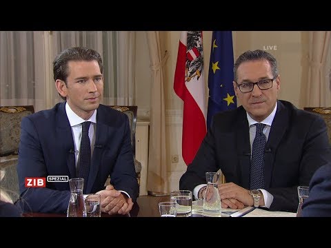 Das Interview mit Kurz & Strache | ZiB spezial