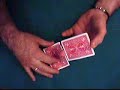 Tres cartas blancas (Three white cards trick)