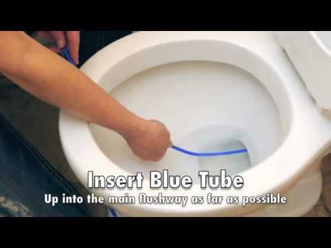 how to unclog a toilet without a plunger ehow