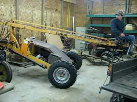 brownie hydraulic man lift