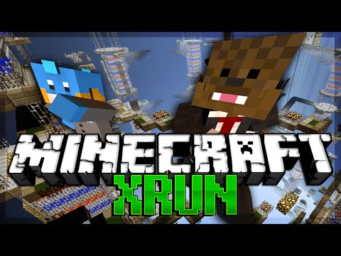 EPIC CHALLENGE Minecraft XRUN (The Most Frustrating Game Ever)