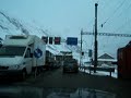 This is the point were the cars getting off the Train in Realp. Music on the background is 