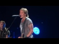 Keith Urban sings