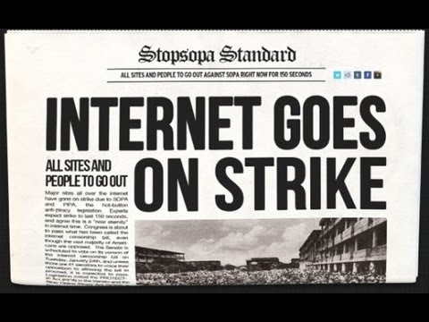 sopa blackout - From the Majority Report, live M-F 11:30am EST and via daily podcast at http://Majority.FM: TV News has been silent on the SOPA / PIPA issue because they're ...