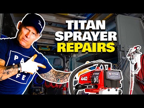 fix paint sprayer - A simple method to clear the lower fluid section on an airless sprayer of any debris that could cause the internal steel ball to not seat. If the internal ba...