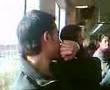Franh y su amigo del bus en BCN