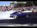 R X 7 burn out, blown engine