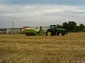 John Deere 8220+Claas Quadrant2200