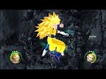 Dragonball Z Raging Blast 2 - SSJ3 Vegeta VS SSJ3 Goku & Broly (Round 2)