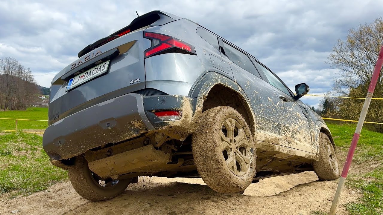 New DACIA DUSTER UPDATED model 2026 - CRAZY OFF ROAD driving (new Hybrid-G 150 4x4)