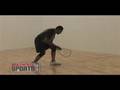Former Racquetball Champion Horace Miller Shows Mitch Robins