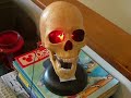 Skull singing Garfield\