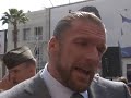 HHH at the Vince McMahon Walk of Fame Star Ceremony