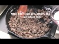 Biscuits, Sausage, Gravy, Eggs, Butter, Cheese, Honey... nuff said!