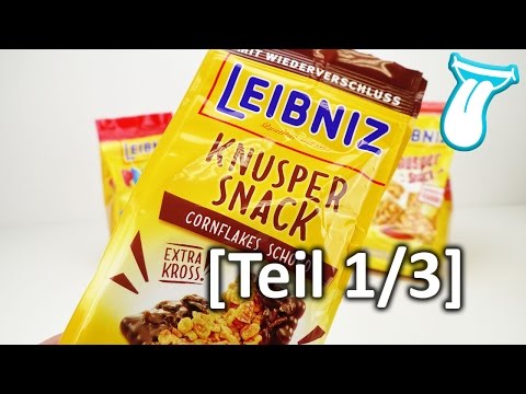 Leibniz Knusper SNACK  [TEIL 1/3] | CORNFLAKES mit Schokolade essen | IN ALLER MUNDE