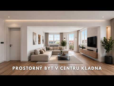 Video Prostorný byt v centru Kladna