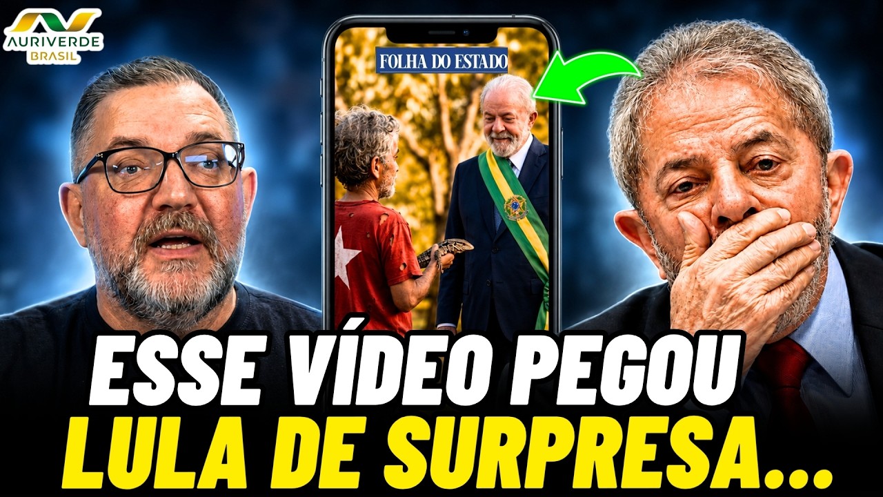 Folha publica vídeo inesperado sobre Lula e a repercussão explode!