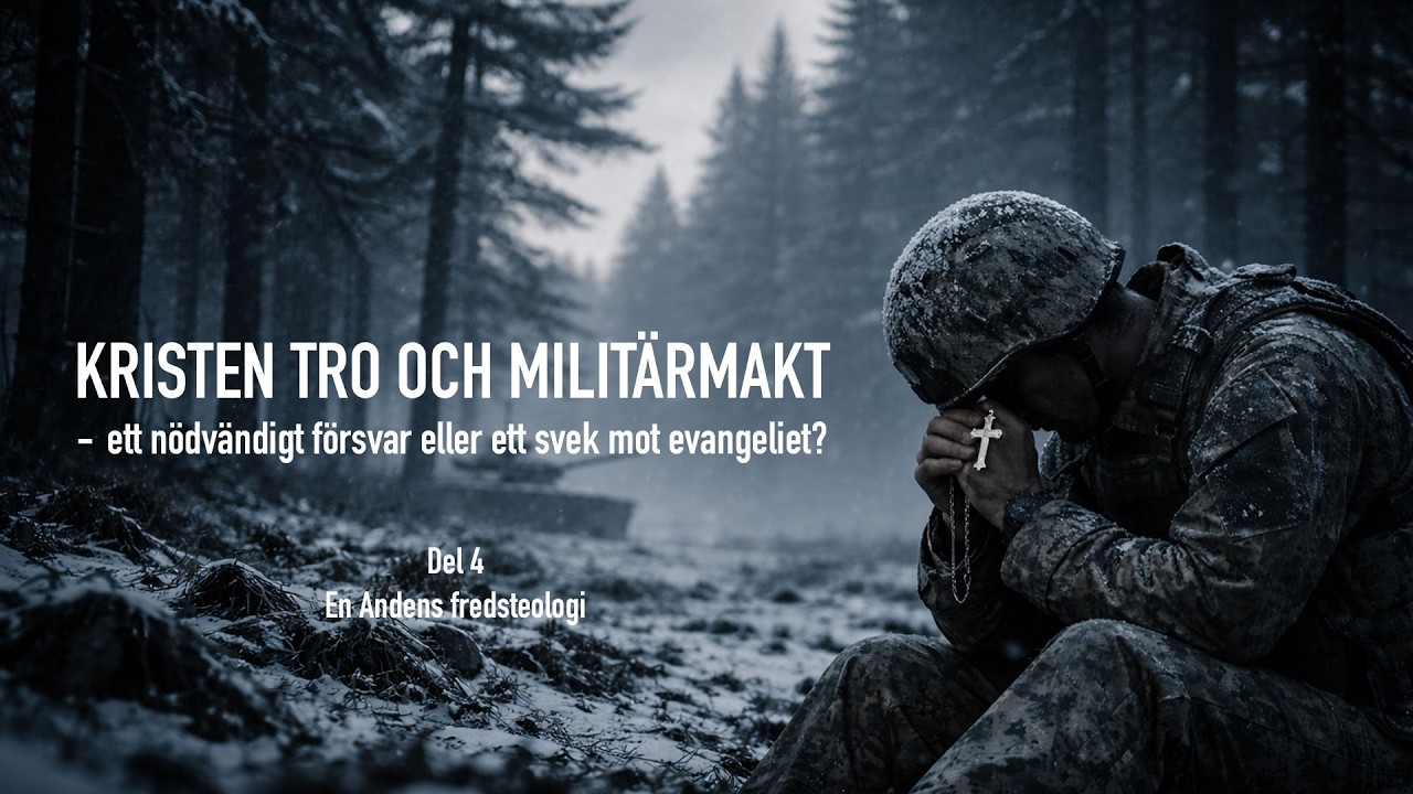 Kristen tro och militärmakt – Del 4 – En Andens fredsteologi