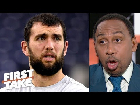 Video: Stephen A. reacts to Andrew Luck’s sudden retirement from the NFL | First Take