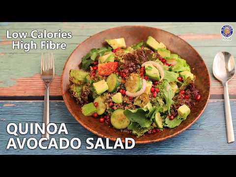 Quinoa and Avocado Salad With Homemade Dressing | Nourishing Bowl | Vegan Recipe | Chef Varun