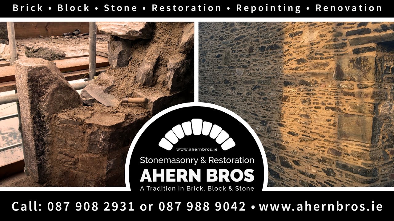 Ahern Bros. - Stonemasonry & Restoration - www.ahernbros.ie - A Tradition in Brick, Block & Stone