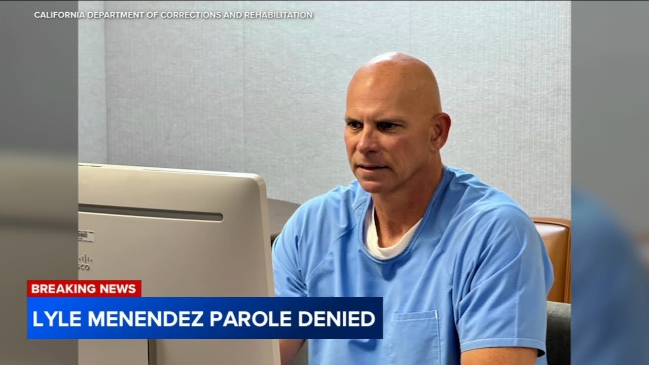 Lyle Menendez denied parole, will have to remain in prison for parents' murders